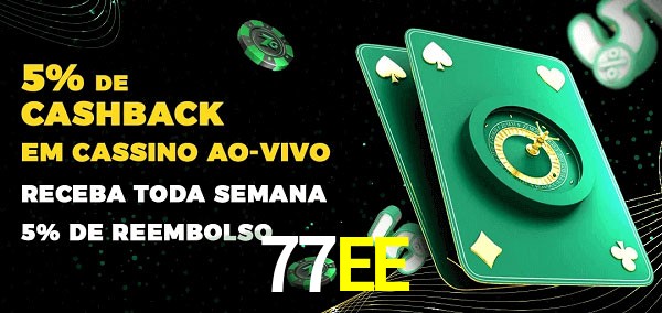 Promoções do cassino ao Vivo 77EE